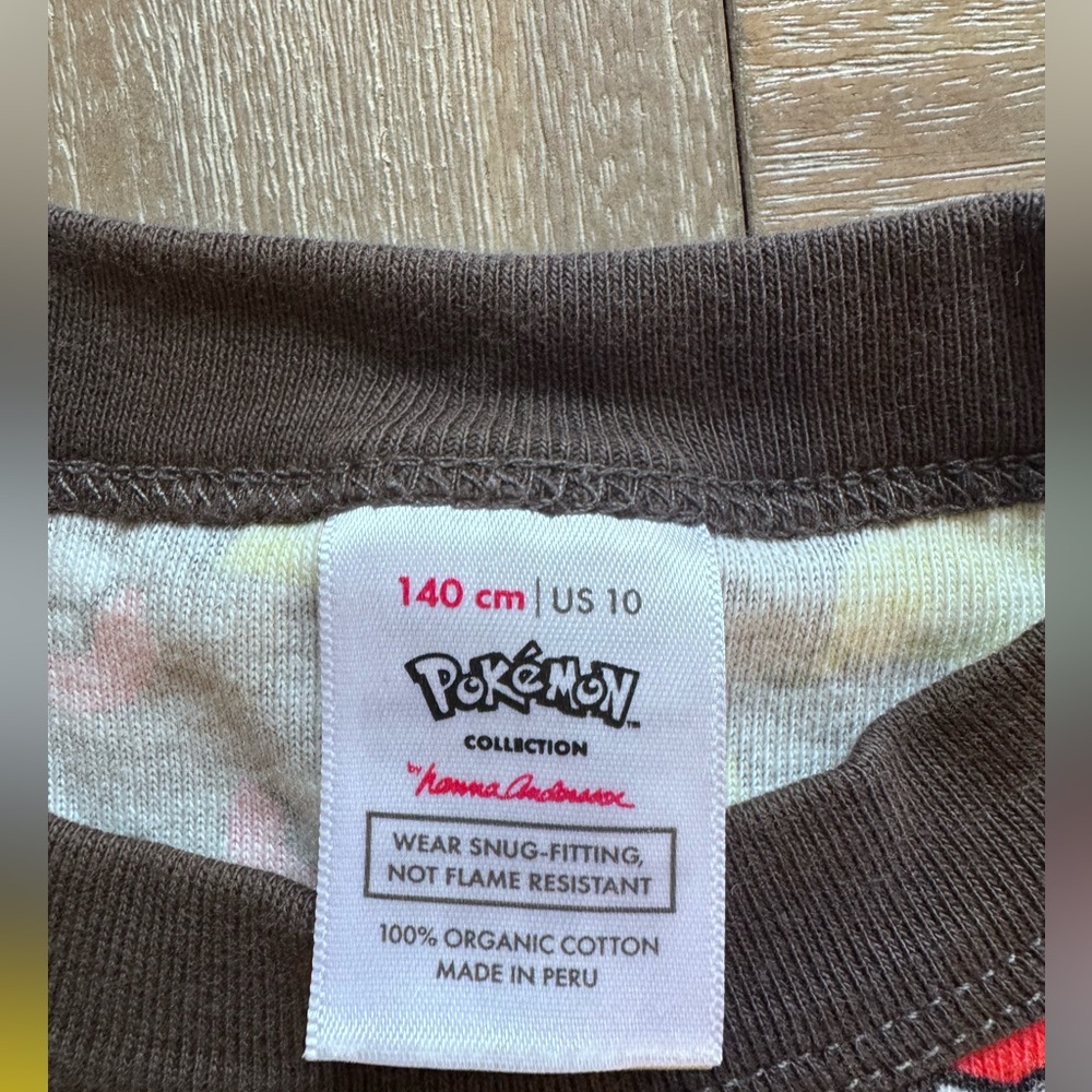 POKÉMON™ HannaJams™ Pajama Set, Size 10 (140cm) - Picture 3 of 3